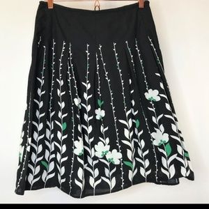 Apt 9 floral midi skirt